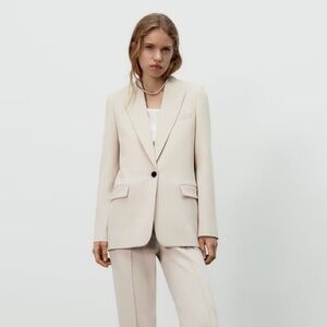 Zara STRAIGHT CUT BLAZER WITH POCKETS